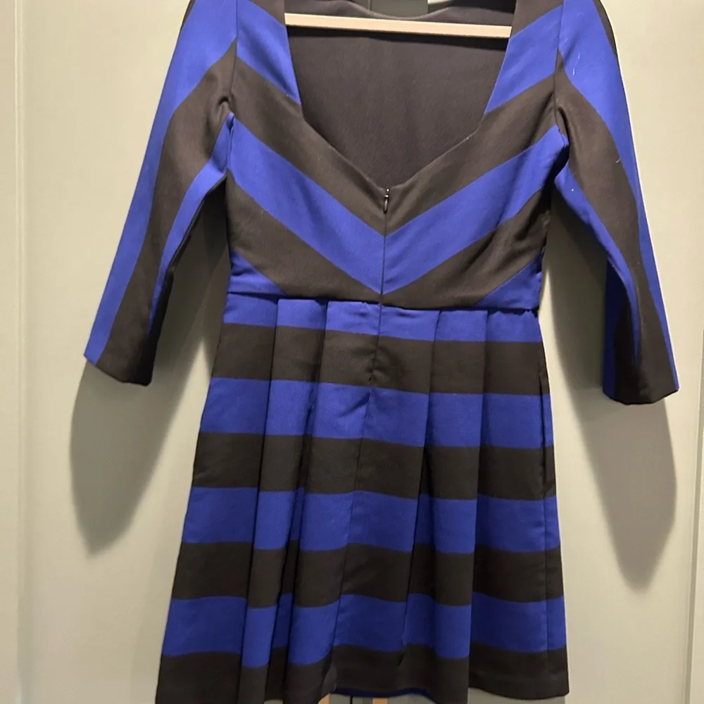 Zara fit & flare dress striped dress - Picture 5 of 6